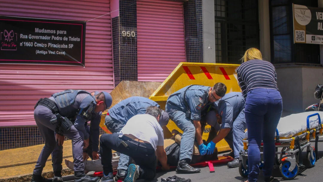Motociclista é lançado a vários metros após batida entre carro e moto em Piracicaba - Todo Dia