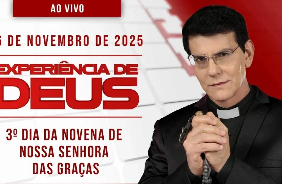 Acompanhe o 3º dia da 'Novena de Nossa Senhora das Graças' com Padre Manzotti nesta quarta-feira, às 10h - Todo Dia