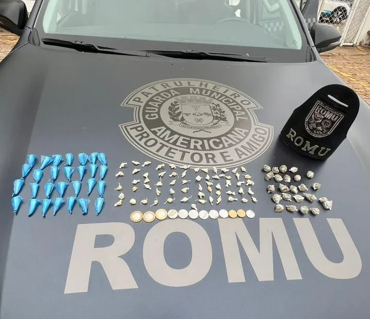 GAMA prende dois homens por tráfico de drogas em residência abandonada na Praia Azul - Notícias de Americana