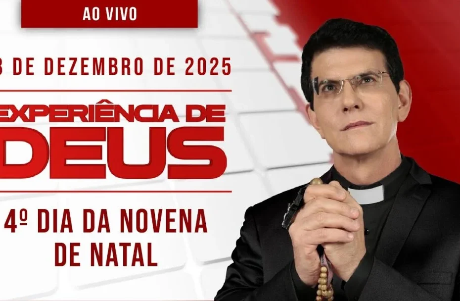 Transmissão do 4º dia da 'Novena de Natal' com Padre Manzotti nesta quinta-feira, às 10h - Todo Dia