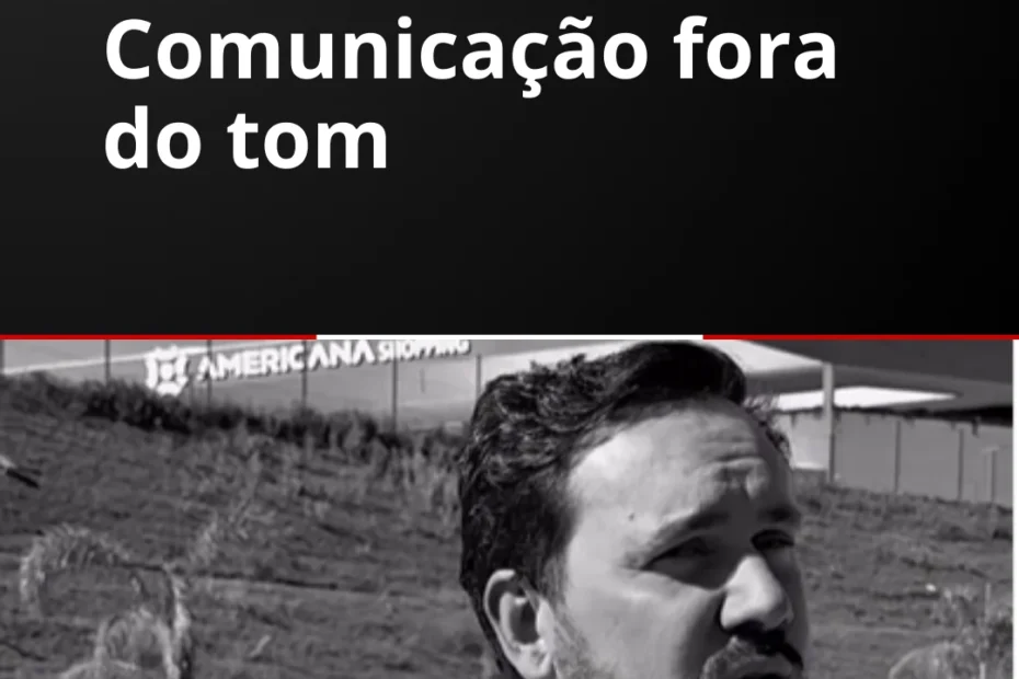 Editorial: Comunicação fora do tom - Notícias de Americana